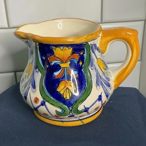 Vtg Terra Bella Tuscan Style Milk/Cream Pitcher - Picture 2 of 4